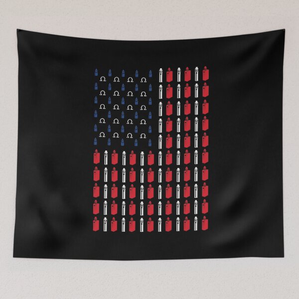 Item preview, American Flag design with Vaping items cloudchasers graphic USA designed and sold by Pummli.