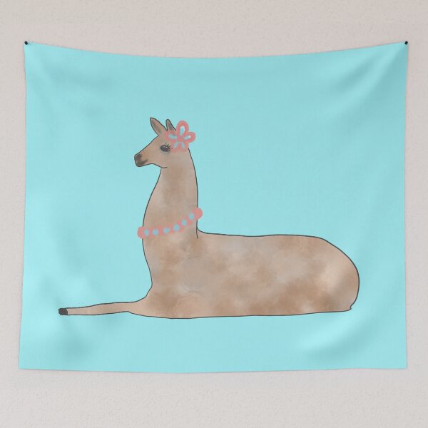 Item preview, Lazy Pretty Llama  designed and sold by Andreea Dumez.