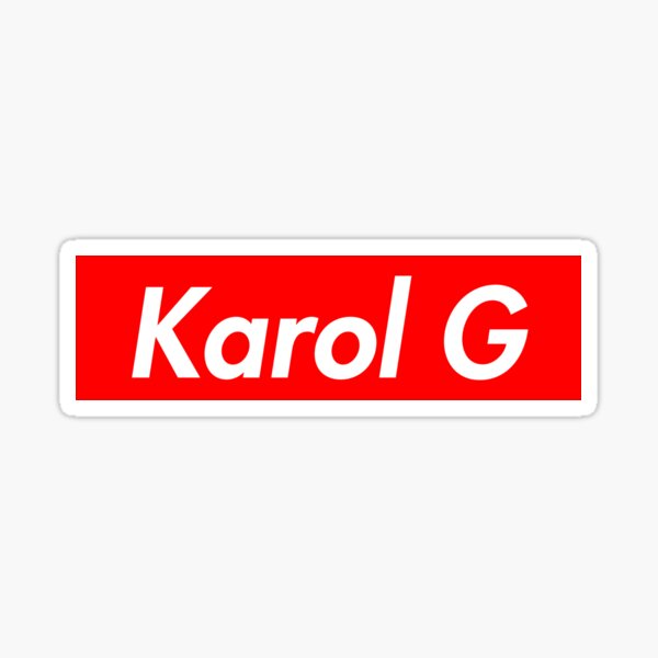 Karol G Autocollant Haute Qualité - Karol G Anuel AA Sticker