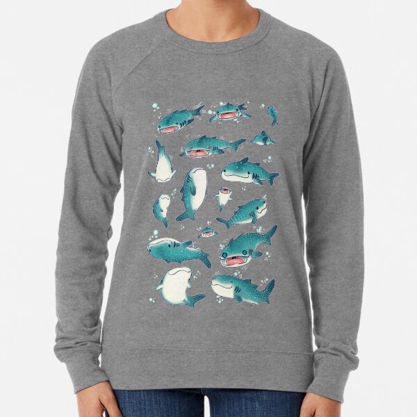 whale sharks! Lightweight Sweatshirt