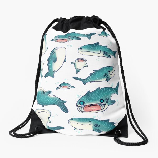 Aperçu de l'œuvre requins baleines! créée et vendue par Alice RL.