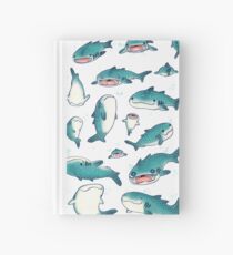 Cuaderno de tapa dura ¡tiburones ballena!