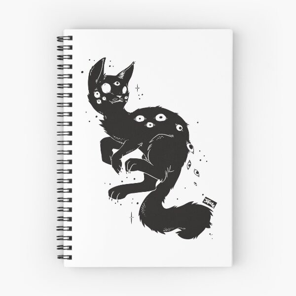Item preview, Cute Kawaii Spider Cat, Gothic Creepy Cute Art designed and sold by cellsdividing.