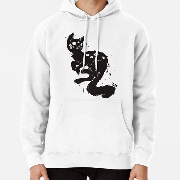 Gothic discount cat hoodie