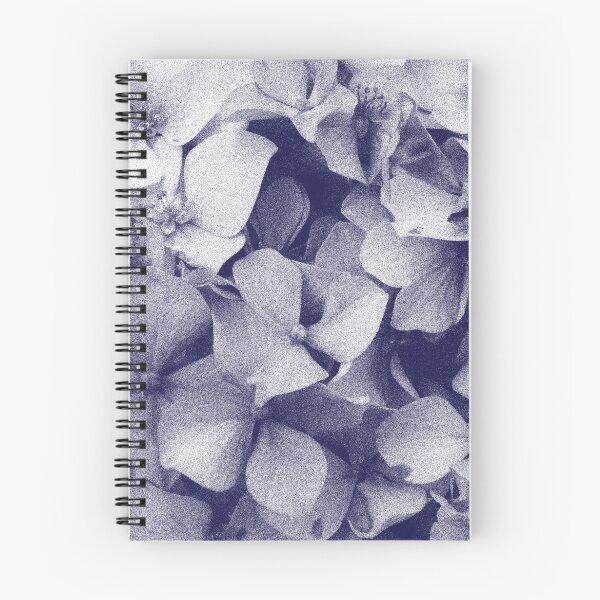 Item preview, Hydrangeas in crayon  designed and sold by poppyflower.