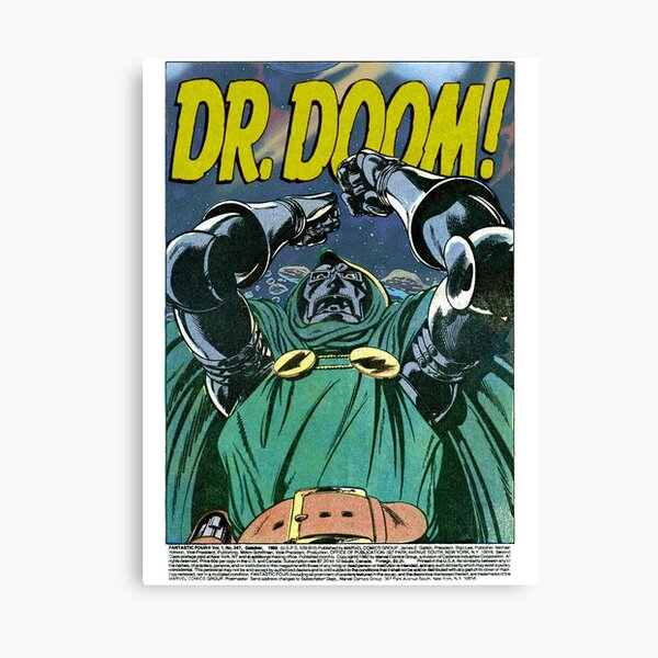 Dr Doom Wall Art Redbubble - doom wall roblox