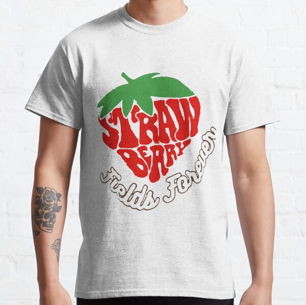 strawberry fields forever tee shirt