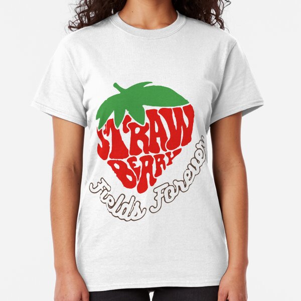 strawberry fields forever tee shirt