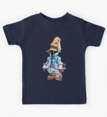 Final Fantasy 9 Vivi in Pastel &Colour Pencil Kids Tee