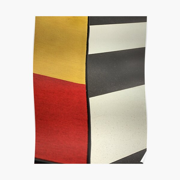 Stripes and Shapes Poster