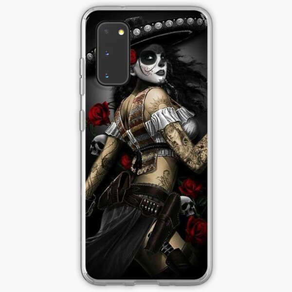 catrina tatto Samsung Galaxy Soft Case