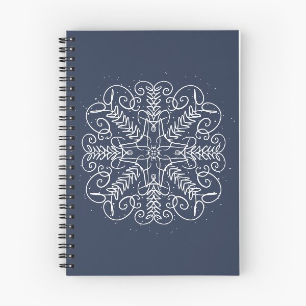 Item preview, Animal Rescue - Snowflake Typography Art designed and sold by picadillyprints.