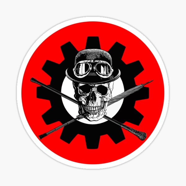 The Unorthodox Society for the Elucidation of Retro-Futurism Sticker