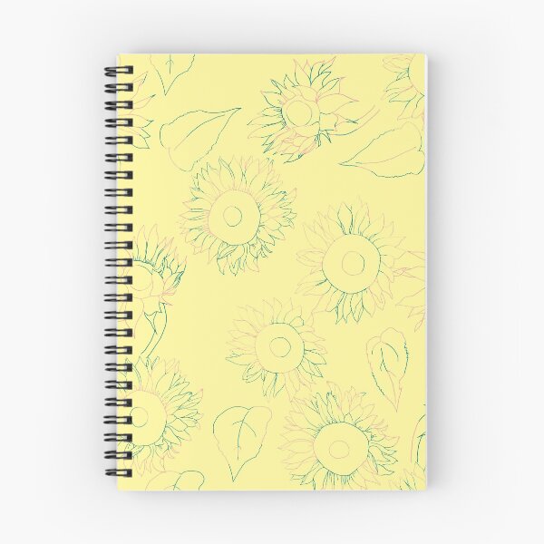 Item preview, Yellow Sunflower Drawing Pattern Design designed and sold by DeLislesRT.