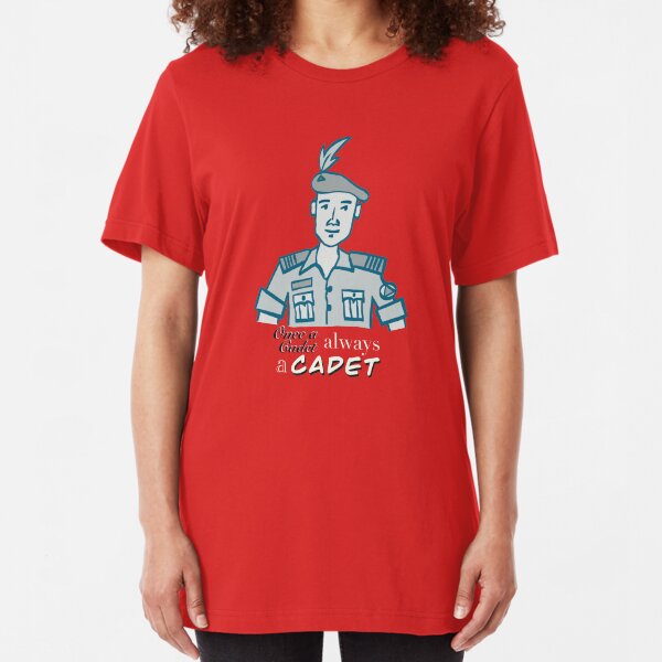 Once a Cadet always a Cadet 02 Slim Fit T-Shirt