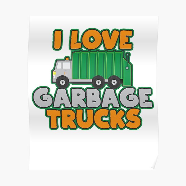 Blippi Posters Redbubble - garbage trucks trash digging simulator roblox
