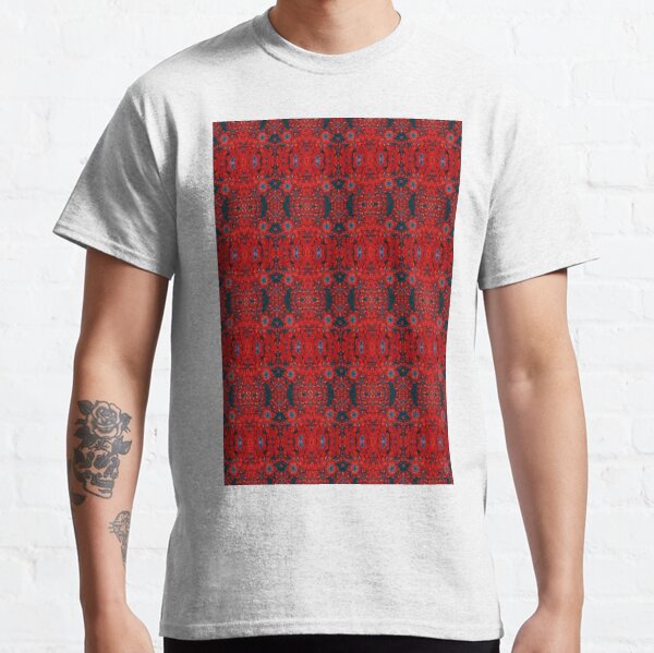 Pattern abstract design textile decoration art fashion #element #wool #repetition #illustration Classic T-Shirt
