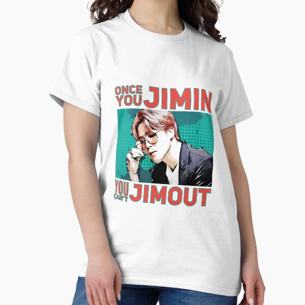 Item preview, Sobald Sie Jimin, können Sie nicht Jimout. designed and sold by kkgoth.