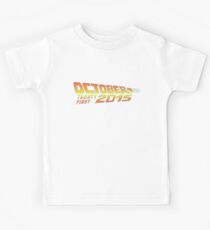 Back to the Future October 21, 2015 30 year anniversary Kids Tee