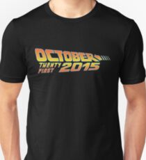 Back to the Future October 21, 2015 30 year anniversary Unisex T-Shirt