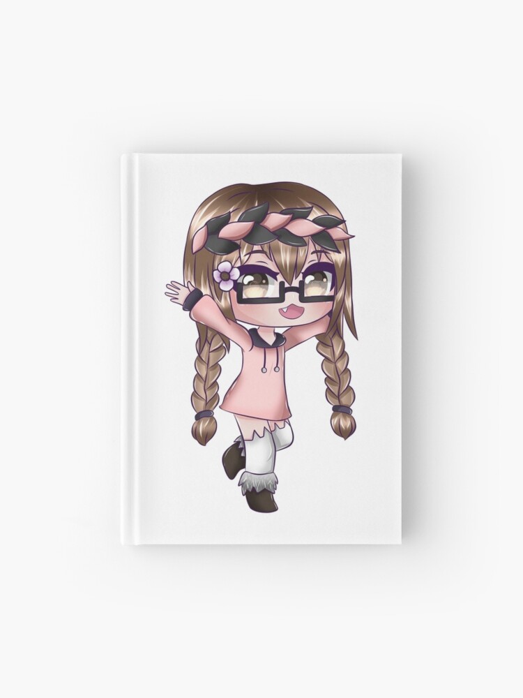 Cute Anime Girl - Gacha Edit Hardcover Journal for Sale by BambooBanana