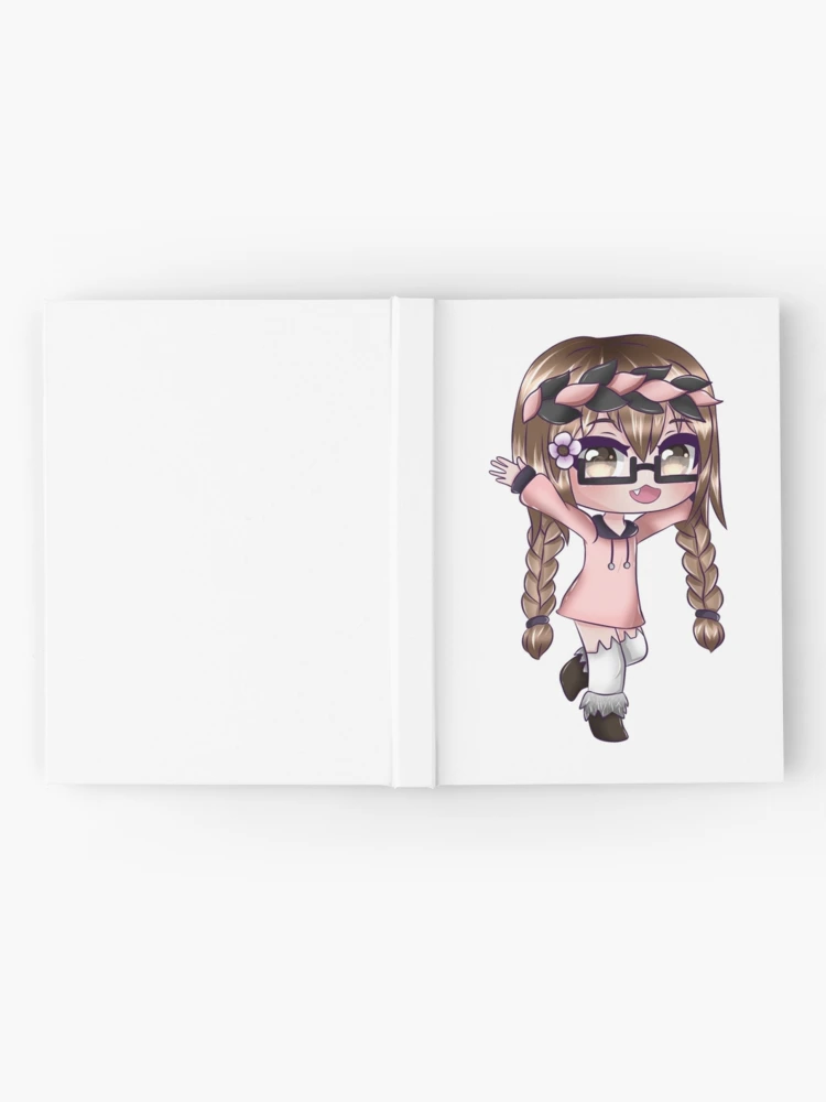 Cute Anime Girl - Gacha Edit | Spiral Notebook