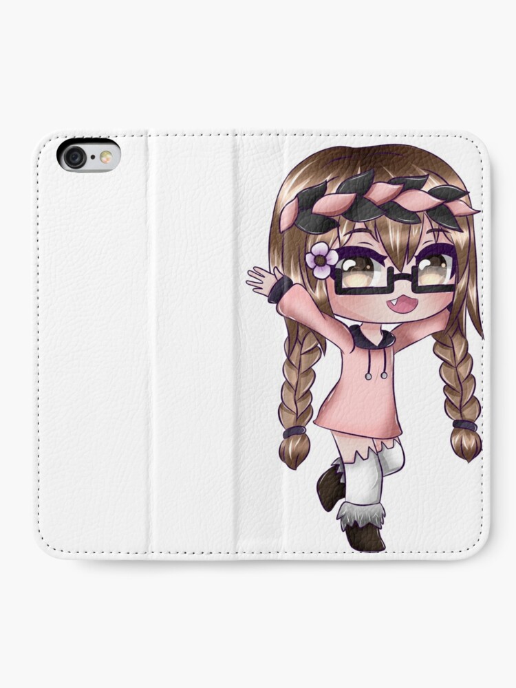 Cute Anime Girl - Gacha Edit iPhone Wallet for Sale by