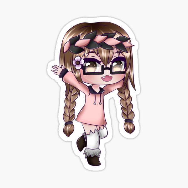 Cute Anime Girl - Gacha Edit Sticker