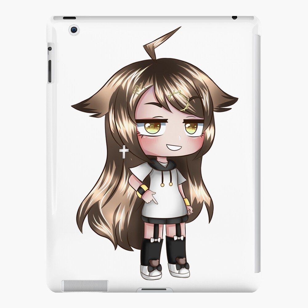 Cute Anime Girl - Gacha Edit iPhone Wallet for Sale by BambooBanana