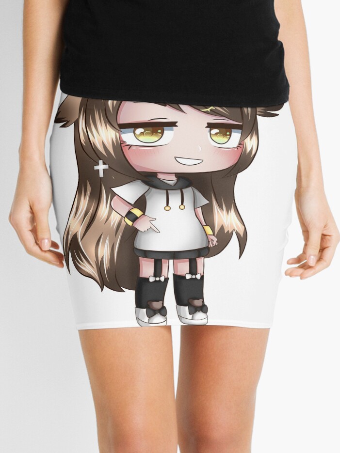 Cute Anime Girl - Gacha Edit Sticker for Sale by BambooBanana