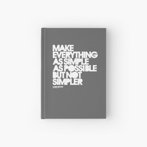 Simple Hardcover Journal