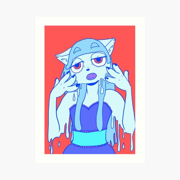 Melting Art Print