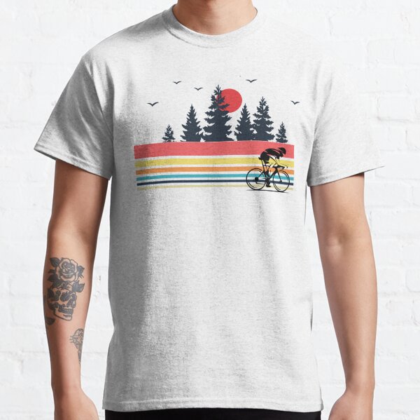 Vintage Retro Bicycle Cycling Mountain Bike Outdoor Cyclist Gifts Classic T-Shirt