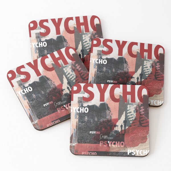 Item preview, Psycho, crime, thriller, classic films designed and sold by Mauswohn.