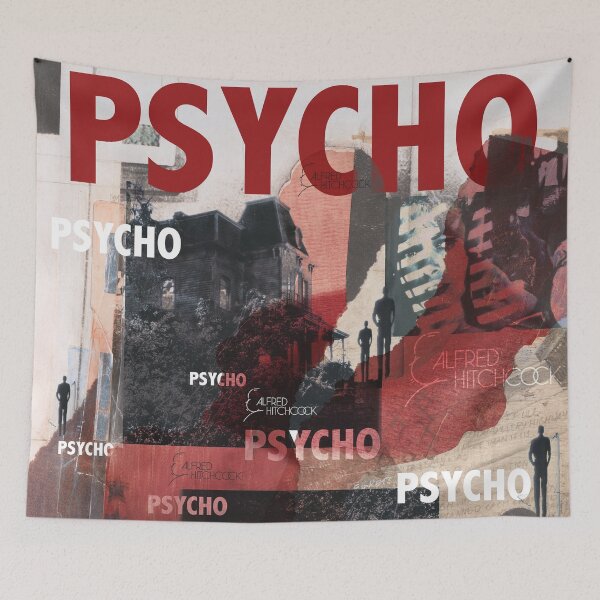 Item preview, Psycho, crime, thriller, classic films designed and sold by Mauswohn.