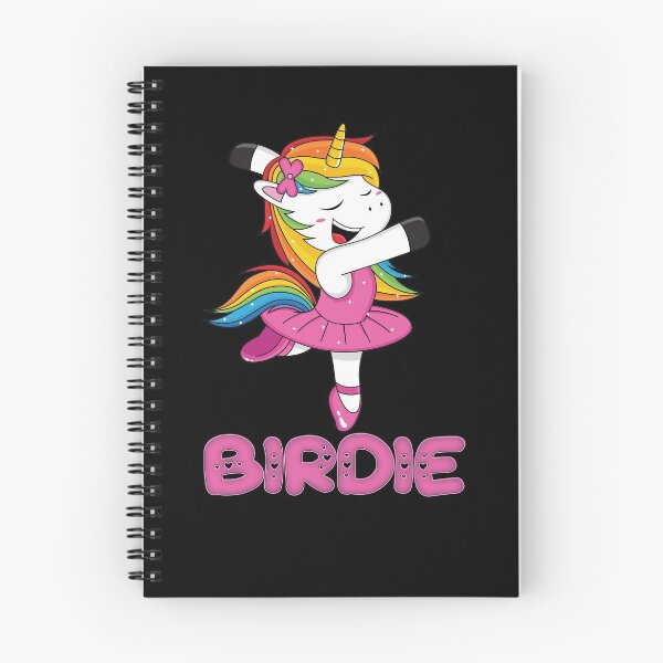 Item preview, Birdie Pink  Birdie The Dancing Unicorn - Special Personalised Gift For Birdie designed and sold by MariaLeona.