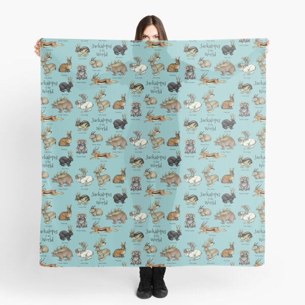 Jackalopes of the World Scarf