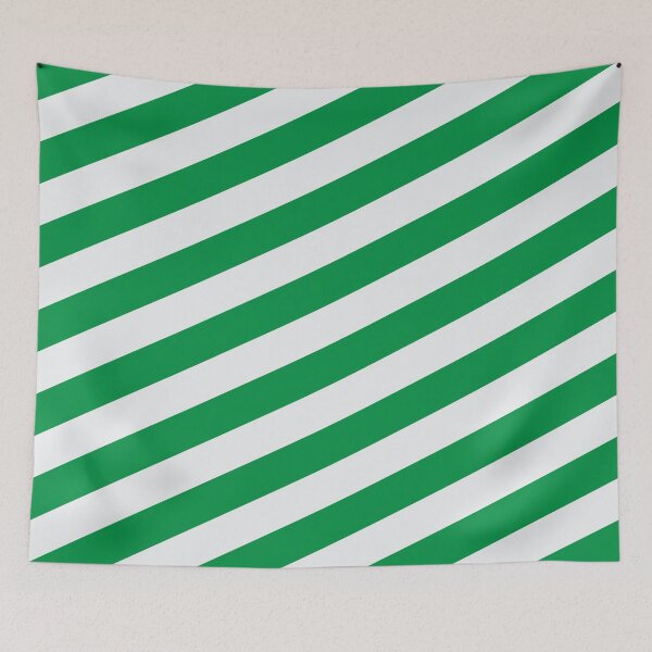 Item preview, Celtic Green and White Angled Hoops designed and sold by Sporting Colour.