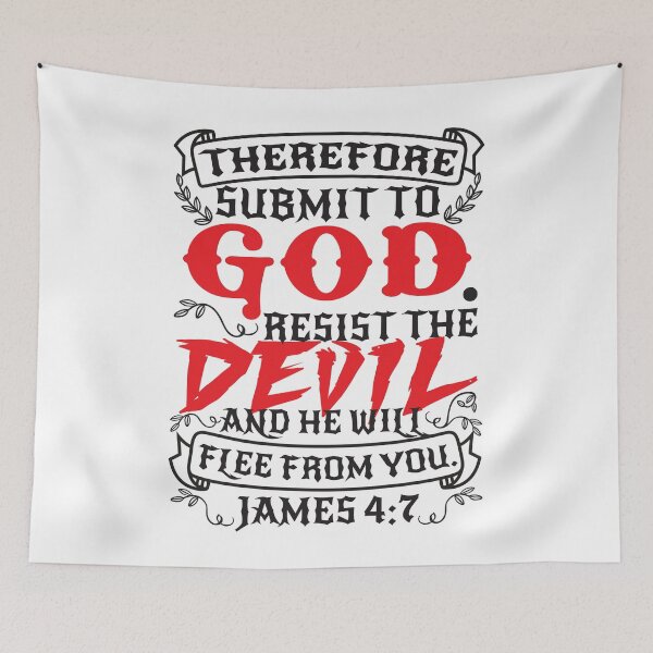 Item preview, James 4:7 designed and sold by plushism.