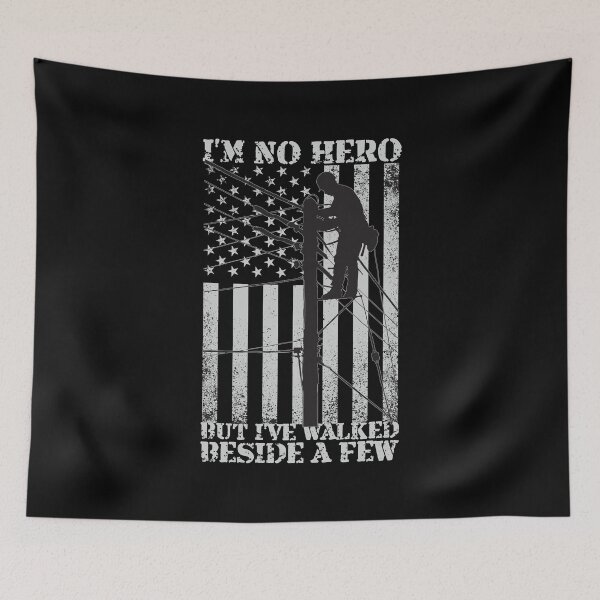 Item preview, Patriotic Lineman American Flag Electrical Power Lineman 4th Of July T-Shirt Tee Gift designed and sold by mrsmitful.