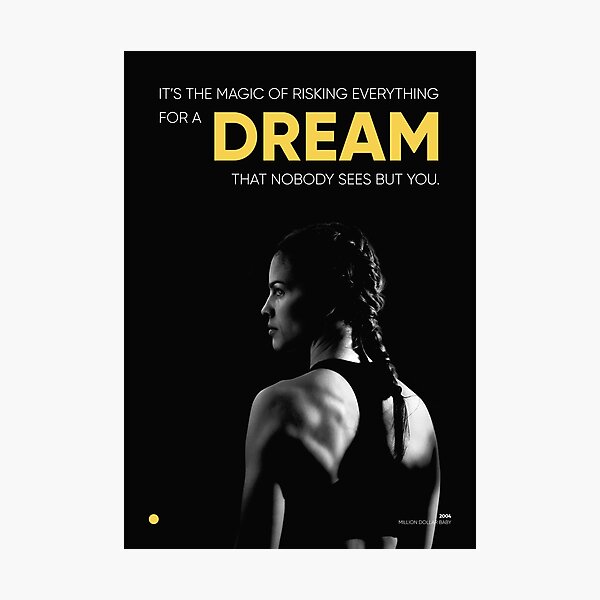 Million Dollar Baby Photographic Print
