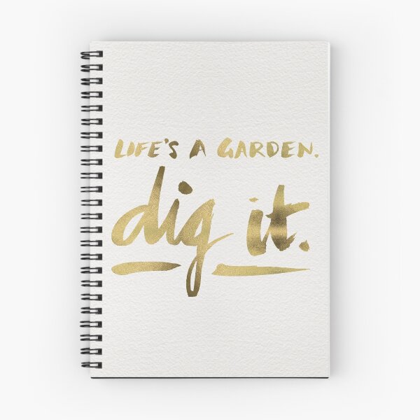Item preview, Dig It – Gold Ink designed and sold by Cat Coquillette.