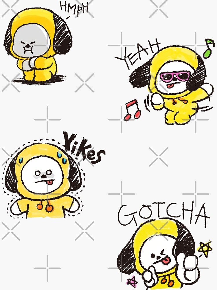 "chimmy pack" Sticker for Sale by odinsxn Redbubble