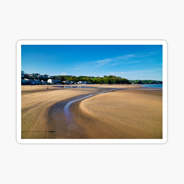 Item preview, Beach - Coastal Scenery - Saundersfoot designed and sold by Harmony Of The Mind.
