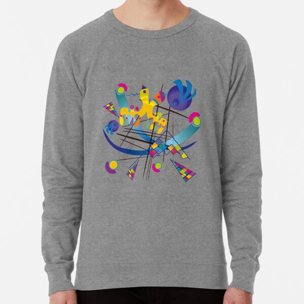 Composition nach Kandinsky Leichter Pullover