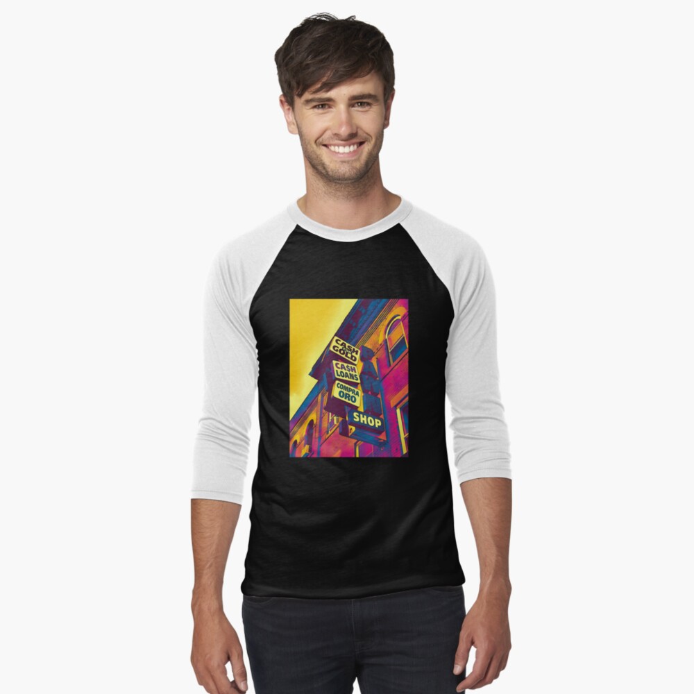 Item preview, Baseball ¾ Sleeve T-Shirt designed and sold by OneDayArt.