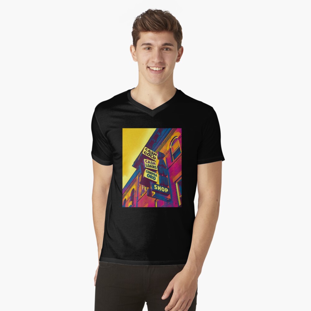 Item preview, V-Neck T-Shirt designed and sold by OneDayArt.