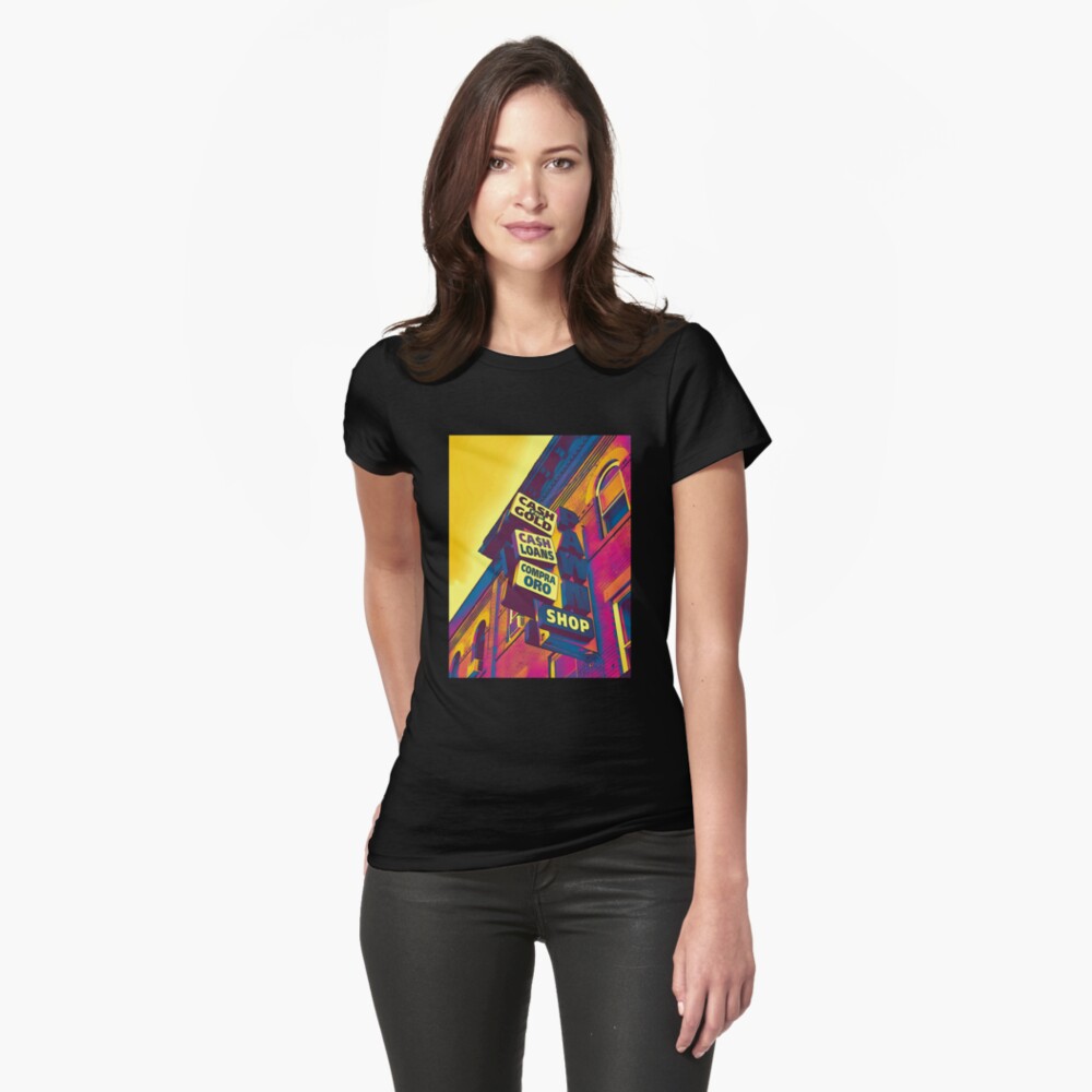 Item preview, Fitted T-Shirt designed and sold by OneDayArt.