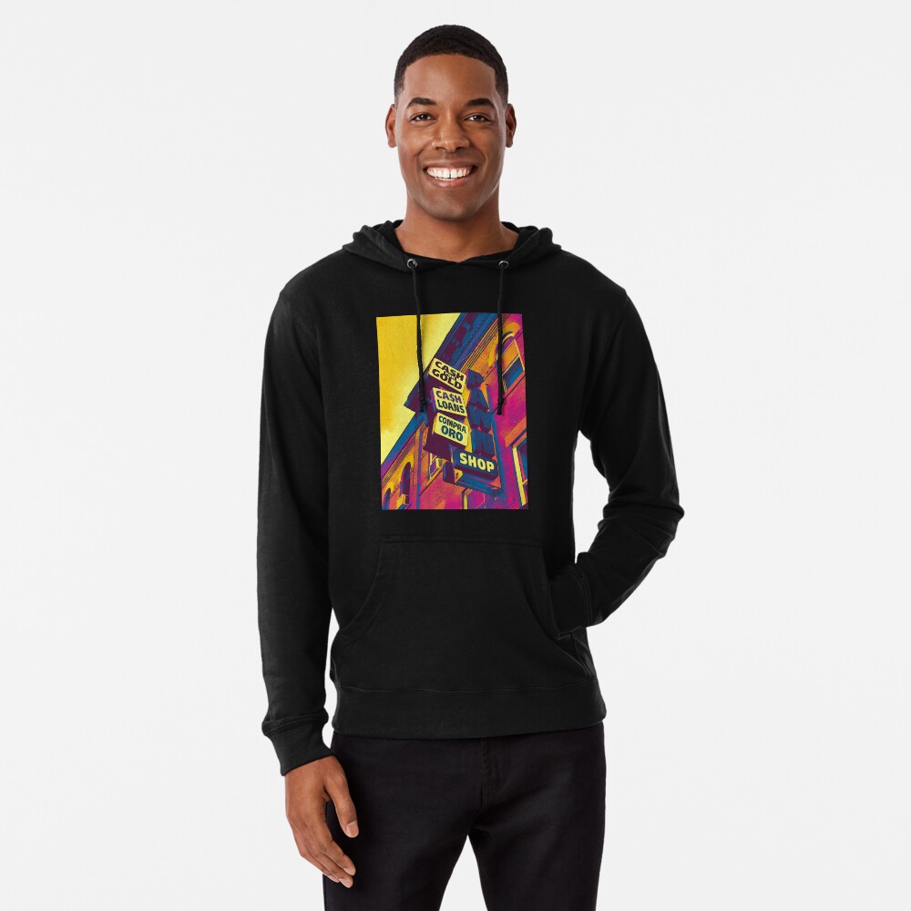 Item preview, Lightweight Hoodie designed and sold by OneDayArt.