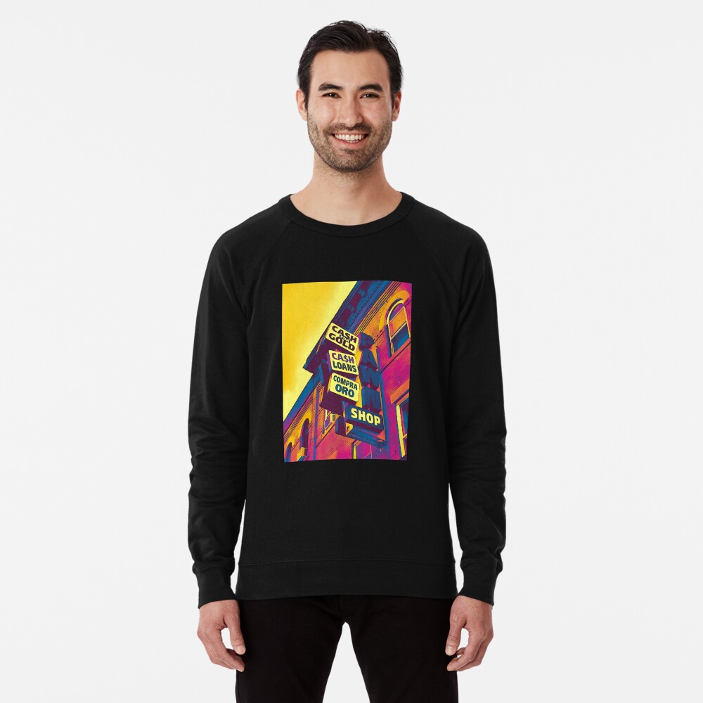 Item preview, Lightweight Sweatshirt designed and sold by OneDayArt.